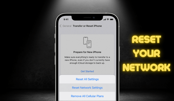 reset your iPhone network